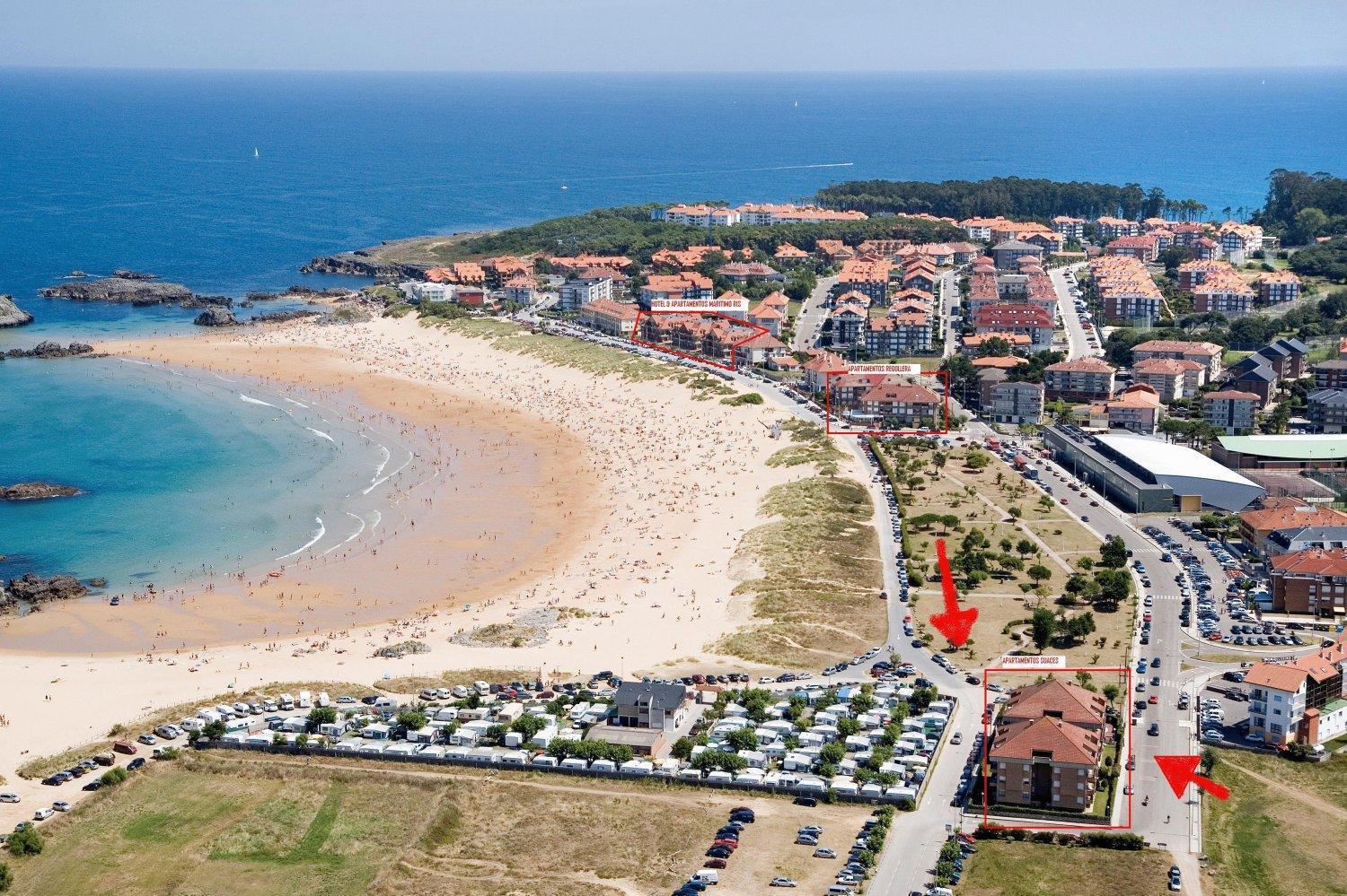 Apartamentos Suaces Noja Exteriör bild